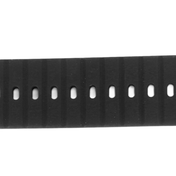 Reserve Watchband Juster Størrelse Blød Silikone Watch Strap til Watch 2 A1807 Verge 2 Sort