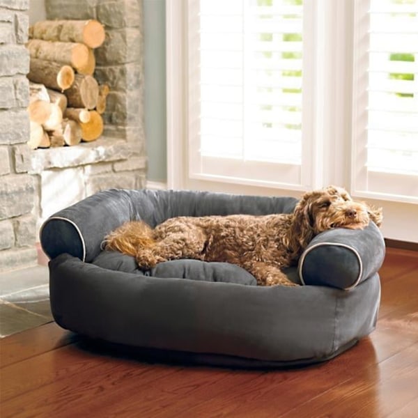 (Blue-M) Sofa Hundebed