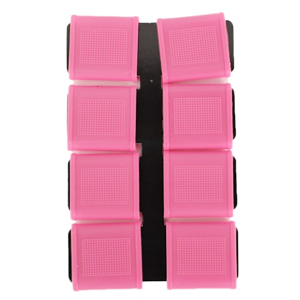 8 st Silikon Anti-Halk Grepp Golf Finger Band Set (Rosa)