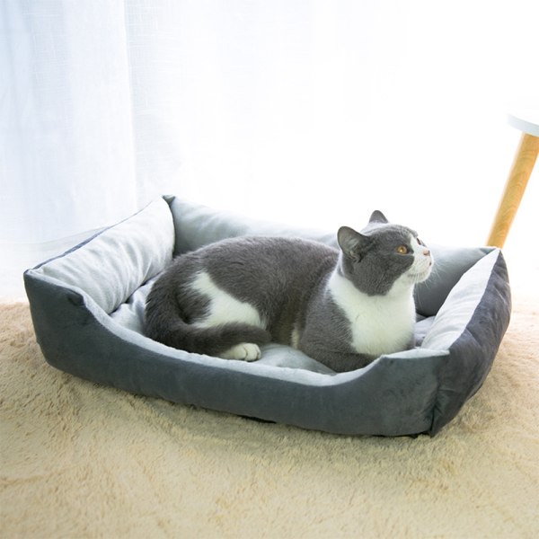 Ortopædisk hund seng memory skum kæledyr seng med aftagelig vaskbar