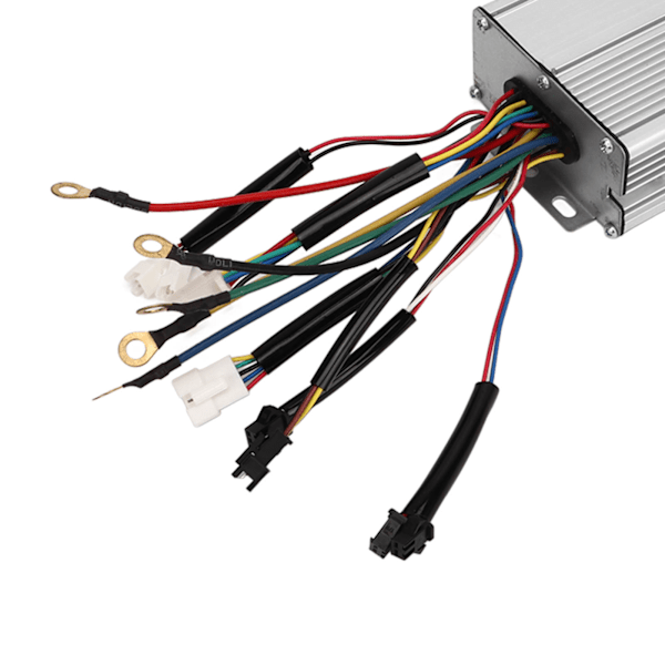 35A Sinusvågsstyrenhet LCD 7U Panel Cykel Litiumbatteri Omvandlingskit för 1500W Motor
