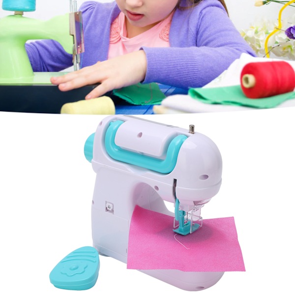 Sewing Machine Toy Electric Simulation Educational Beginner Sewing Machine for Children Beginners