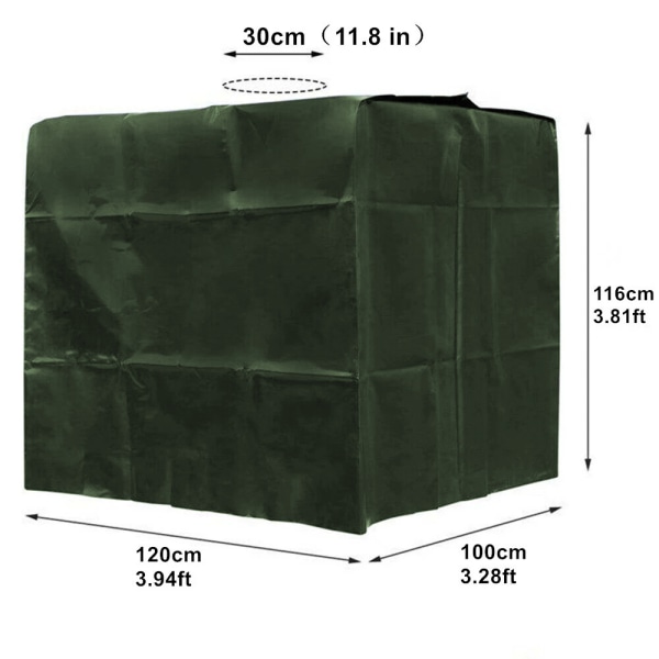 IBC ton cover 1000L utomhusvattentankskydd cover