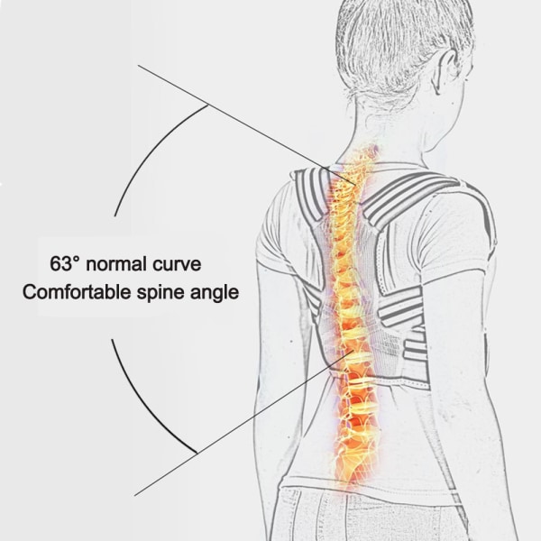 Posture Corrector for barn, øvre rygg posture brace for