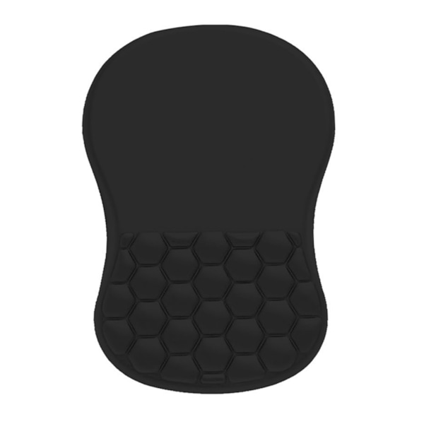 Ergonomic Mouse Pad with Wrist Rest Support, Mousepad with Comfortable Memory Foam Wrist Rest and Non-Slip PU Base for Pain Relief, Computer, Laptop,