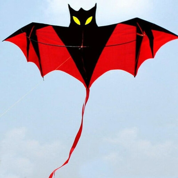Bat kite - Big Bat Vampire - single line kite för barn från