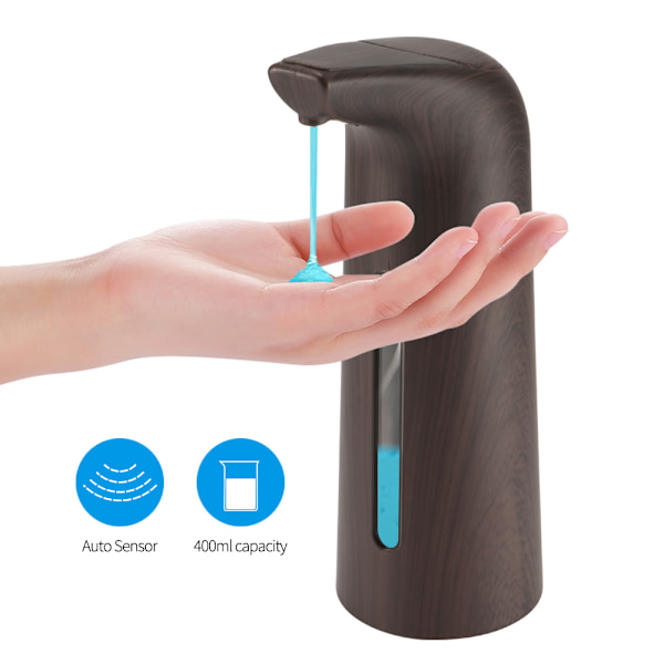 Automatisk, tvåldispensator, beröringsfri, 400ml golden
