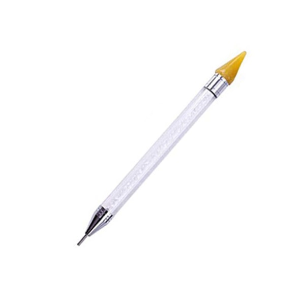 Rhinestone Picker Wax Pencil Penna Dubbla Head Pick Up Applikator