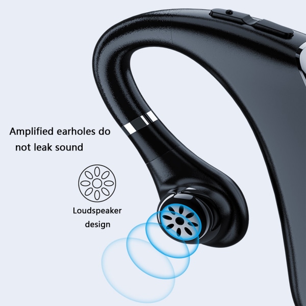 1 stk Bluetooth-øretelefon Trådløst Business mono-hodesett