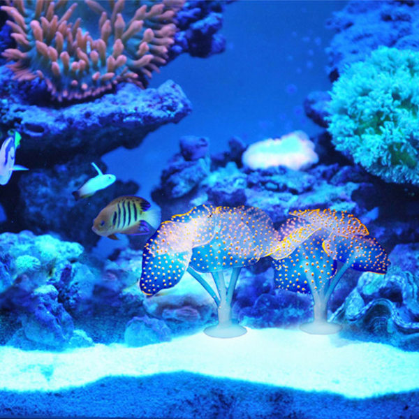 1 stk. Simulering akvarium landskap fisktank dekorasjon