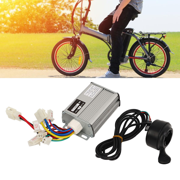 36V 1000W Controller Thumb Throttle Kit Electric Bike Bicycle Tricycle Conversion Kit