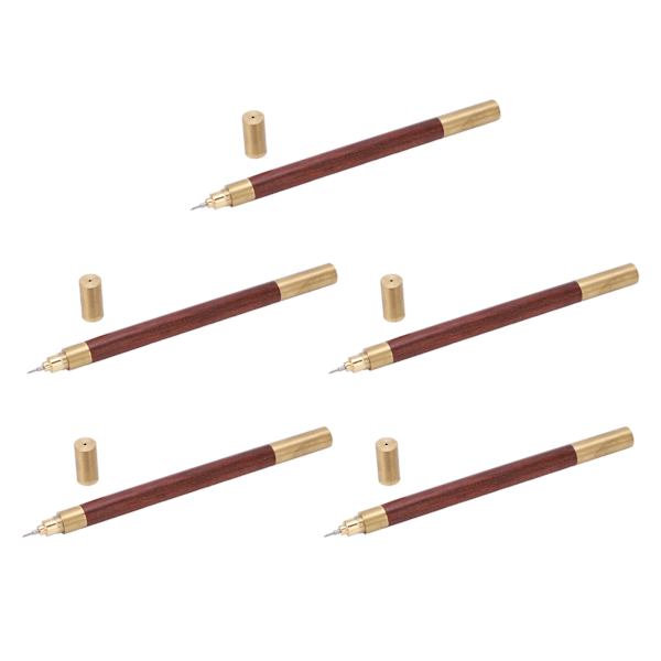 5PCS Portable Scriber Pen Carbide Tip Woodworking Pen for Marking Engraving and Cutting