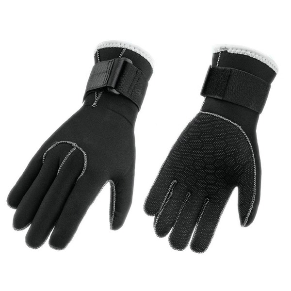 Scuba diving gloves warm non-slip anti-puncture belt adjustable