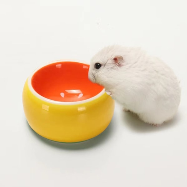 2 kpl hamsterin ruokakulho, keraaminen ruokakuppi ja vesikulho