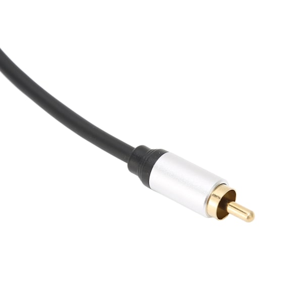 1RCA Han til 2RCA Hun Kabel AUX Forlænger Y Adapter Stereo Splitter Ledning til DVD TV Bærbar