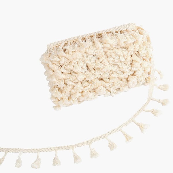 Tassel Fringe Trim, Cotton Lace, Tassels Fringe Lace Trim