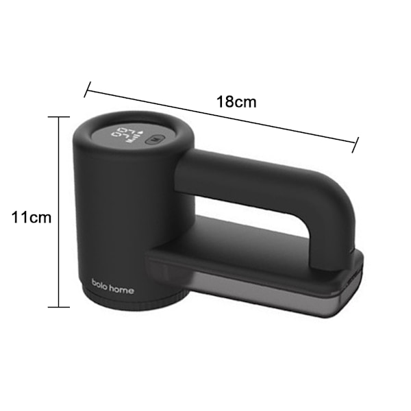 Elektrisk Lopperenser, USB Ladbar Elektrisk Lopperenser Fjerner Fleece-Fuzz, Lopper, Bobler fra Klærne Dine (Svart)