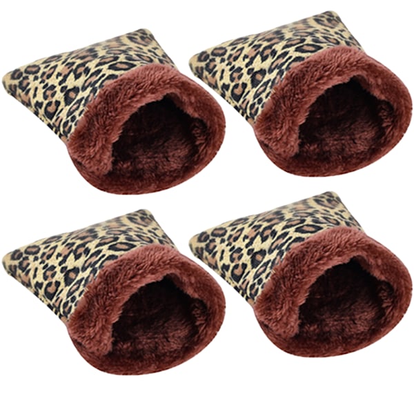 Hamsterin nukkumissäkki, pehmeä ja lämmin talvipesä, plushista pieni lemmikkipesä
