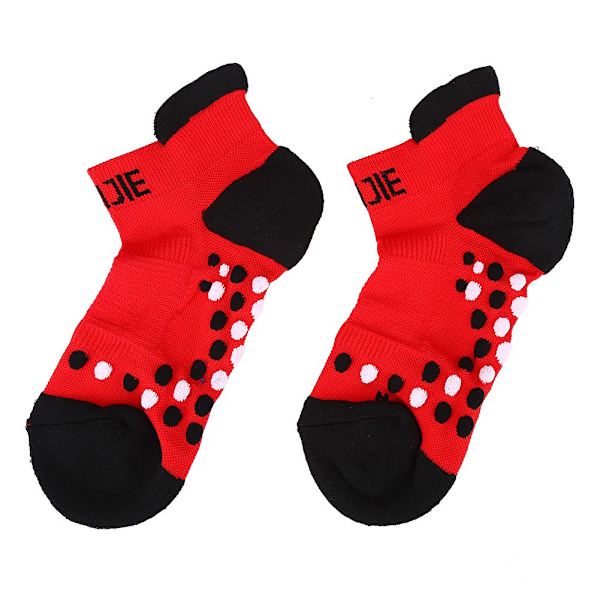 AONIJIE Anti-slip Wear-resistant Climbing Hiking Running Sporting Sock (Red S)