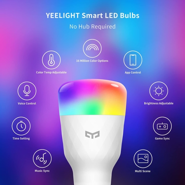 Smart Led Led Yeelight Smart Bulb 1S (väri)