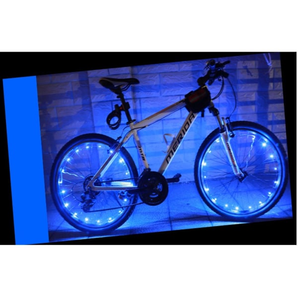 FeelGlad LED sykkelhjullys, 2 stk vanntett Bright sykkel