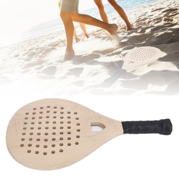 Pickleball Tennis Paddles Strong Impact Bounce Soft Antiskid Paddle Ball Rackets for Beach Sports