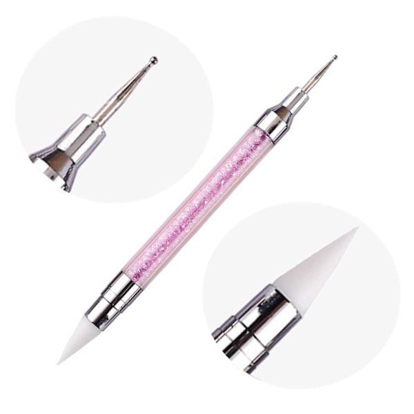 Dotting Pen, Picker Pen, Crystal, Tool, Rosa