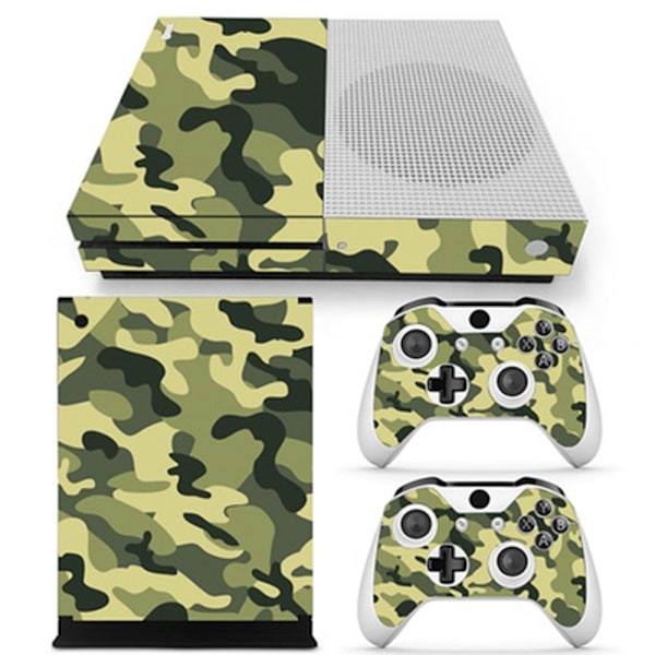 Console sticker Carbon Fiber Vinyl Skin Sticker for Xbox ONE Slim Console & Controllers