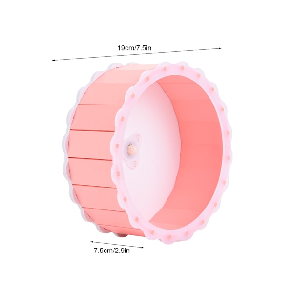 Træ Løbehjul Lav Støj Træningsrulle Spinner Legetøj til Hamster Gnavere