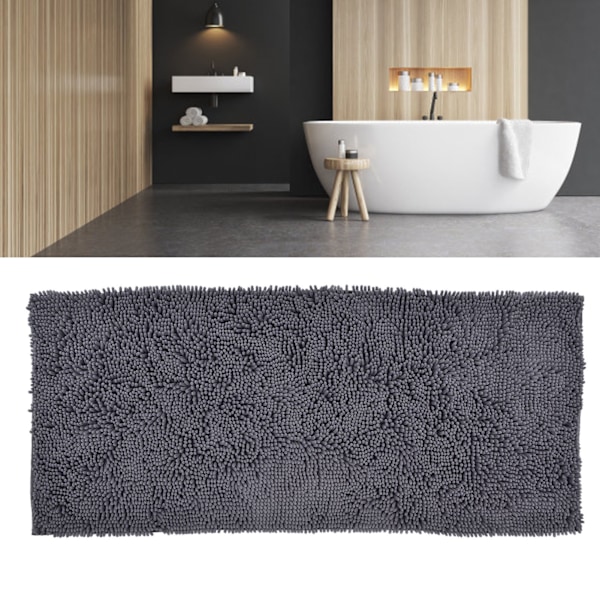 Bathroom Absorbent Mat Anti Slip Bottom Soft Water Evaporates Quickly 50x120cm Bathtub Rug for Laundry Room Kitchen