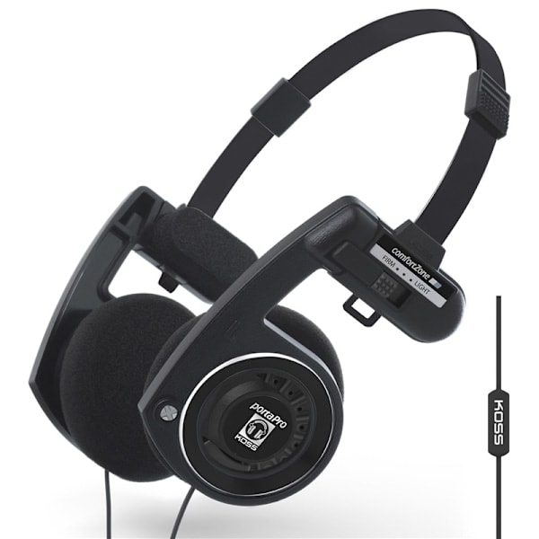 Hörlur, On-Ear, Mic, Remote, Dark, Master, Svart