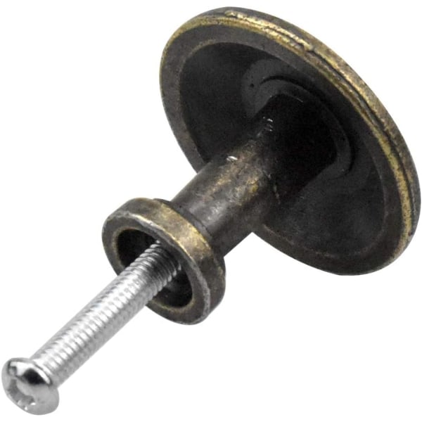 Vintage -pronssilaatikon nupit, 32 mm:n retrolaatikon vedtimet, kaapin oven nupit, huonekalujen nupit, lipastojen nupit, laatikoiden nupit, 10 set
