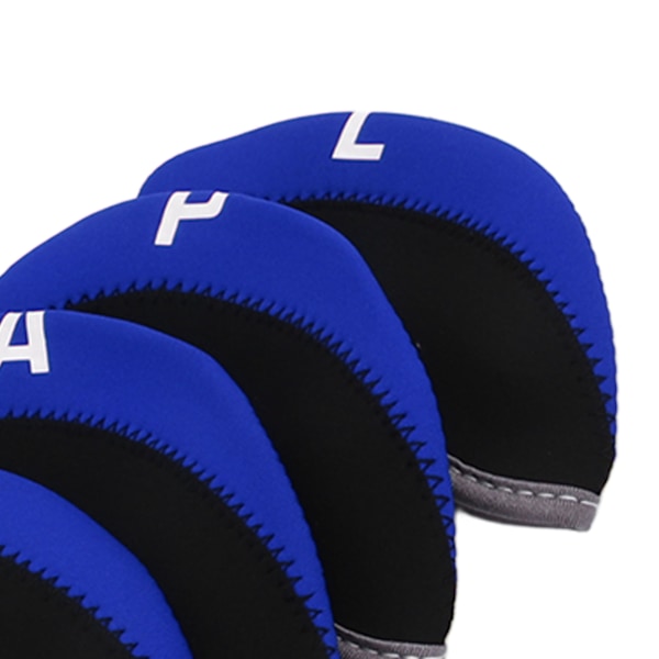 11PCS Golfklubbs Huvudskydd Set Neopren Numrerad Golfklubbs Huvudskydd för Utomhus Royalblue