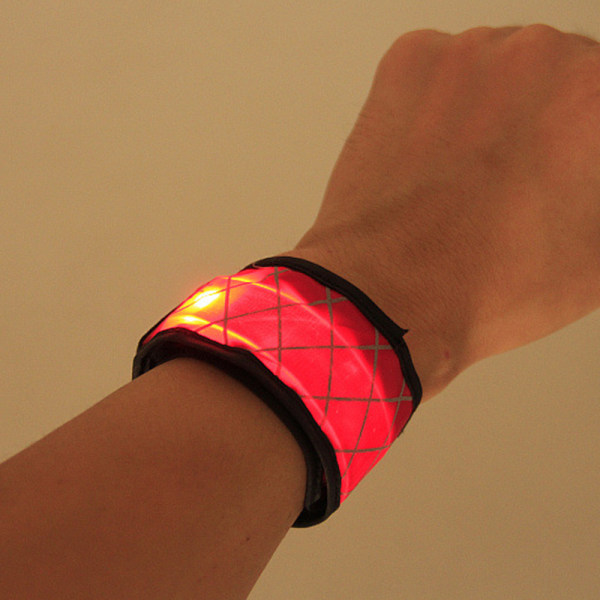 LED armband ljusband för sport utomhus reflekterande band säkerhet