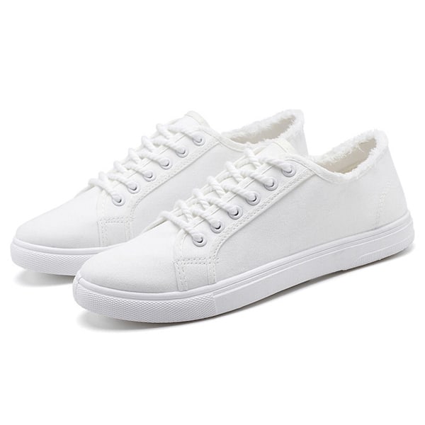 Herrar Klassiska Låga Canvas Sneakers Mode Sneakers med Mjuk Innersula Casual Klänningsskor för Män Bekväma Promenadskor 42