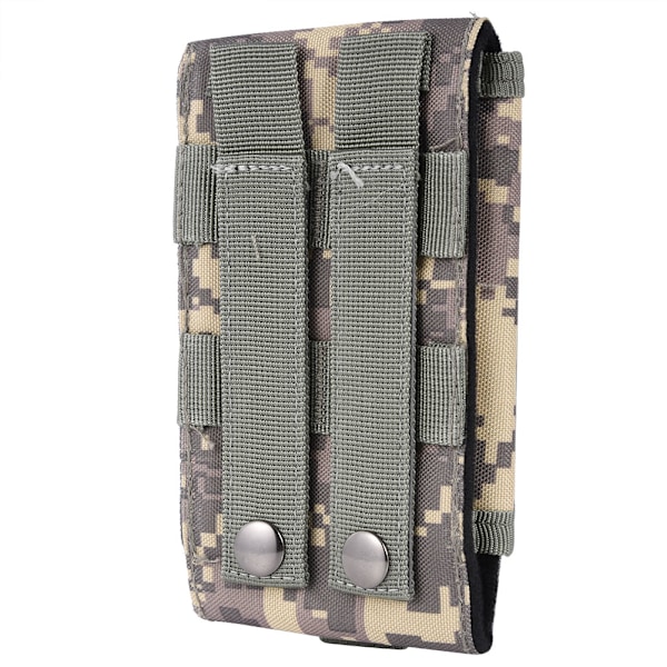 Taktisk Smartphone-fodral, Bältesväska med Loopar, Midjeväska, Fodral (ACU-kamouflage)