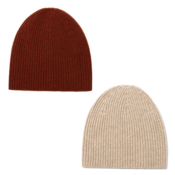 2 pakkausta miesten, naisten ja unisex fleece-talvihattuja