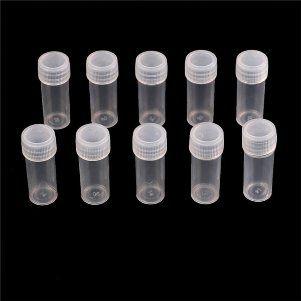 Plastprovflaska, 5ml, Provrör, Liten flaska