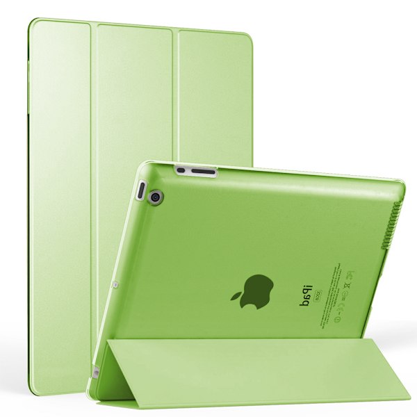 Case for IPad 2 / 3 / 4 - Ultra Lightweight Slim Smart Shell Stand Cover with Translucent Frosted Back Protector (With Auto Wake / Sleep)