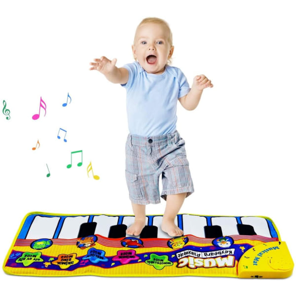 Piano Game Mat, Kids Piano Mat Musical Carpet Baby Keyboard