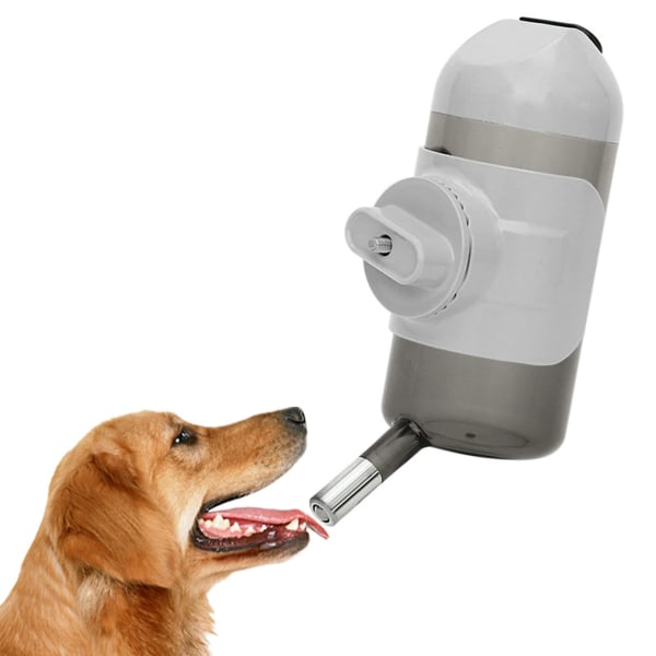 Hund- och kattvattenbehållare, 500 ml hundvattenflaska, hundbur