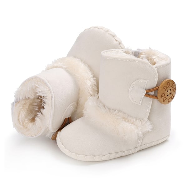 New baby Boy Girl Snow winter boots Baby toddler Soft sole winter warm crib boots shoes