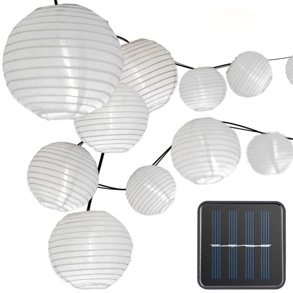 Solar Lantern String Lights Eksteriør og Interiørdekorasjon