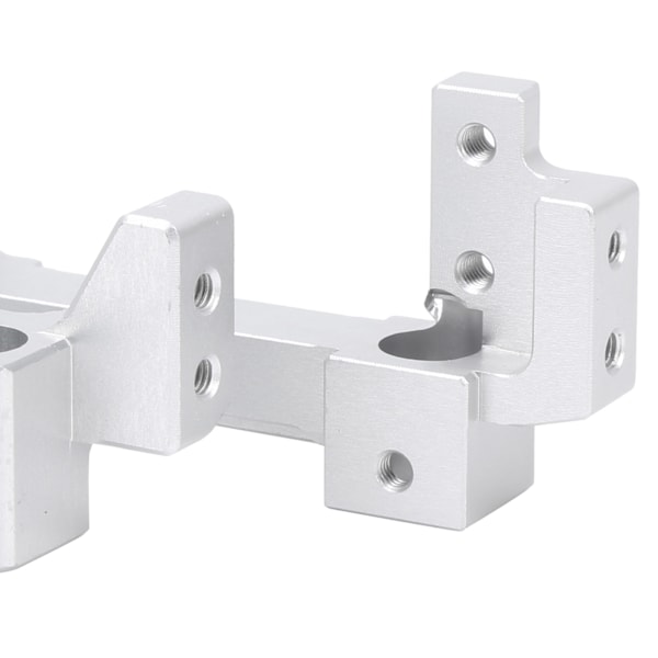 Metallista etu- ja takapalkki kiinnike 1/10 RC kiipeilyautolle 313mm akselivälillä alustalle, hopea