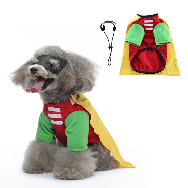 Halloween-dräkt för husdjur, Anime Cosplay-kläder, Valp, Katt, Liten Hund, Cartoon-dräkt
