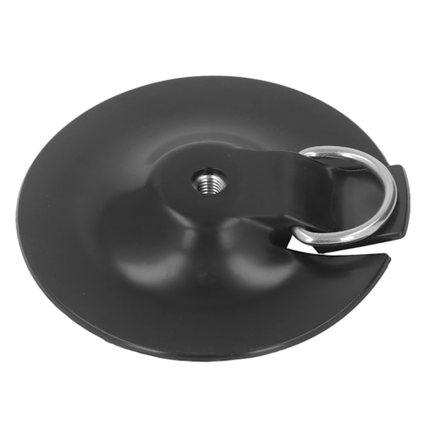 Surfboard-kameramonteringsbase med D-ring PVC stabil surfkamera-baseholder stativ fast brakett for utendørs sport svart