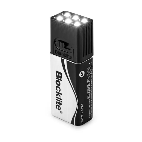 Ficklampa, 9V batteri