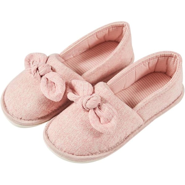 Damtofflor - Våroch höstskor Sommar Gravida Kvinnor Tofflor Väska med Tunn Sektion Postpartum Andningsbar Mamma Non-Slip Inomhus Pink 9.45-9.65