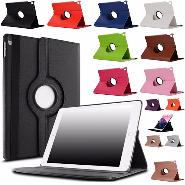 iPad Air 3, fodral, skydd, 360° rotation, skärmskydd, väska, Röd Punainen Ipad Air 3 / Ipad Pro 10.5
