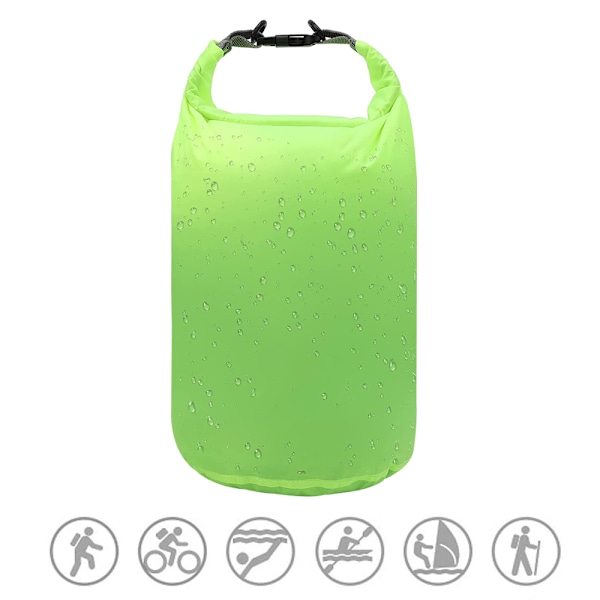 Vattentät torrpackning för utomhusbruk 10L/20L/40L, ultralätt vattentät torrpackning, slitstark, tålig, för kajakpaddling, strand, simning
